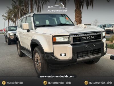 Toyota Prado White 2024