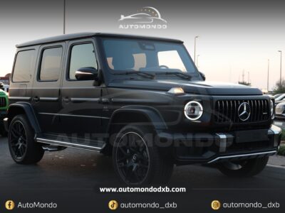 Mercedes-Benz AMG G63 Black Matte 2025