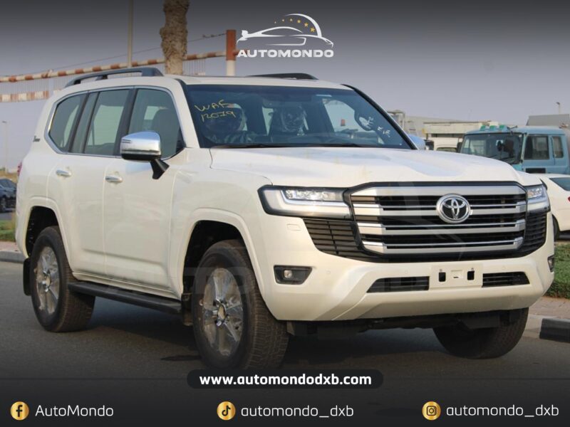 Toyota Land Cruiser White 2024