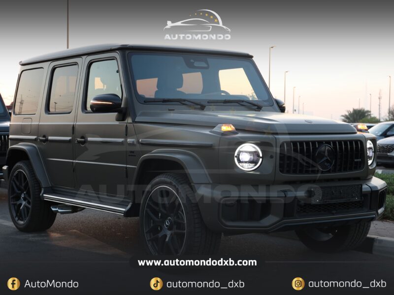 Mercedes-Benz AMG G63 Dark Olive Magno 2025