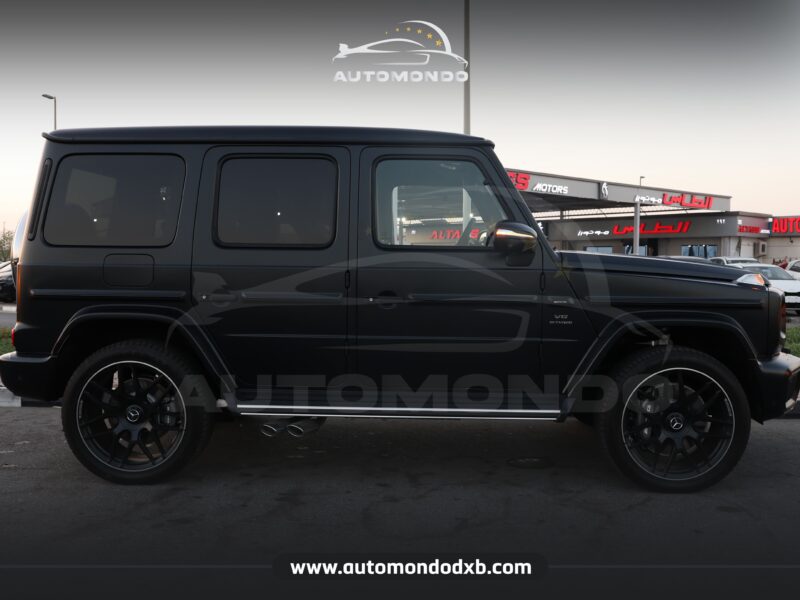 Mercedes-Benz AMG G63 Black Matte 2025