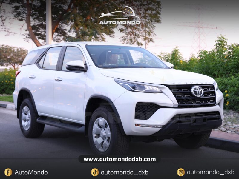 Toyota Fortuner 2.4L Diesel White 2024